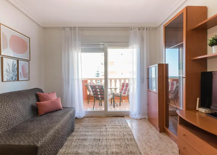 Vistas A Dos Mares Km10 Isla Grosa 2dormitorios * La Manga del Mar Menor