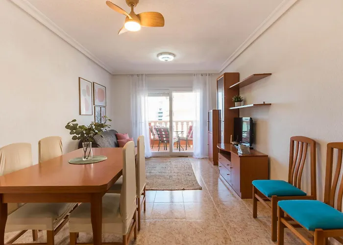 Appartement Vistas A Dos Mares Km10 Isla Grosa 2dormitorios La Manga del Mar Menor